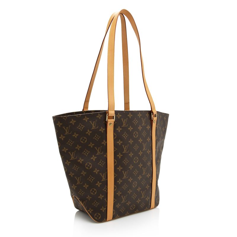 Louis Vuitton Vintage Monogram Canvas Sac Shopping 48 Tote (SHF-22905) - Barde - Image 2