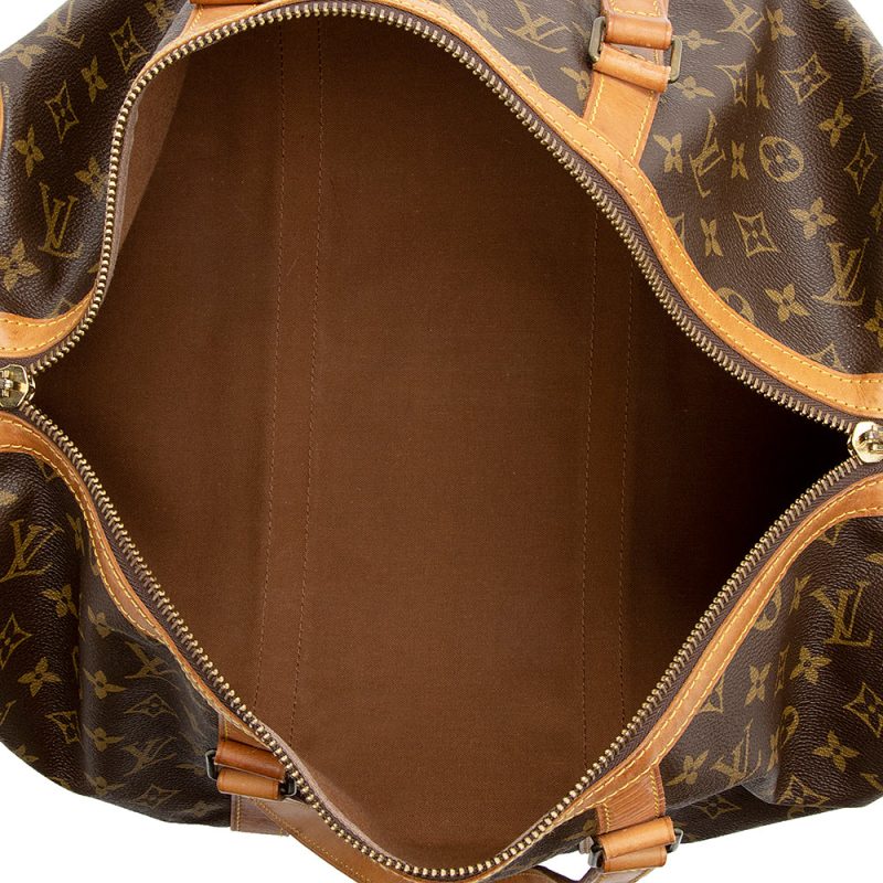 Louis Vuitton Vintage Monogram Canvas Sac Souple 45 Duffel Bag (SHF-21410) - Barde - Image 7