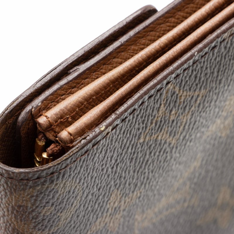 Louis Vuitton Vintage Monogram Canvas Sarah Wallet (SHF-4dpWCx) - Barde - Image 8