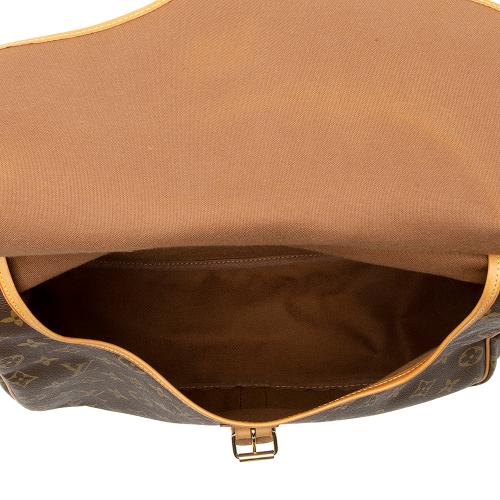 Louis Vuitton Vintage Monogram Canvas Saumur 35 Messenger Bag - FINAL SALE (SHF-23940) - Barde - Image 8