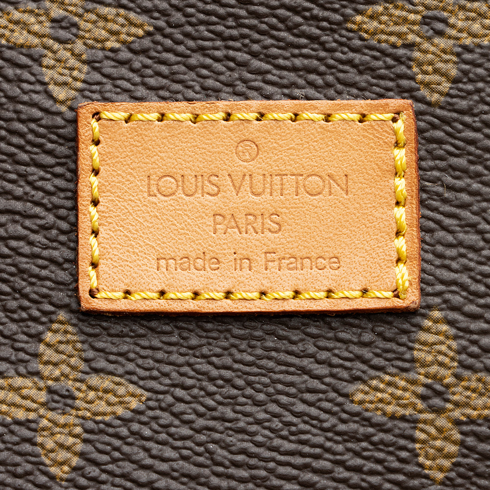 Louis Vuitton Vintage Monogram Canvas Saumur 35 Messenger Bag (SHF-186182) - Barde - Image 8