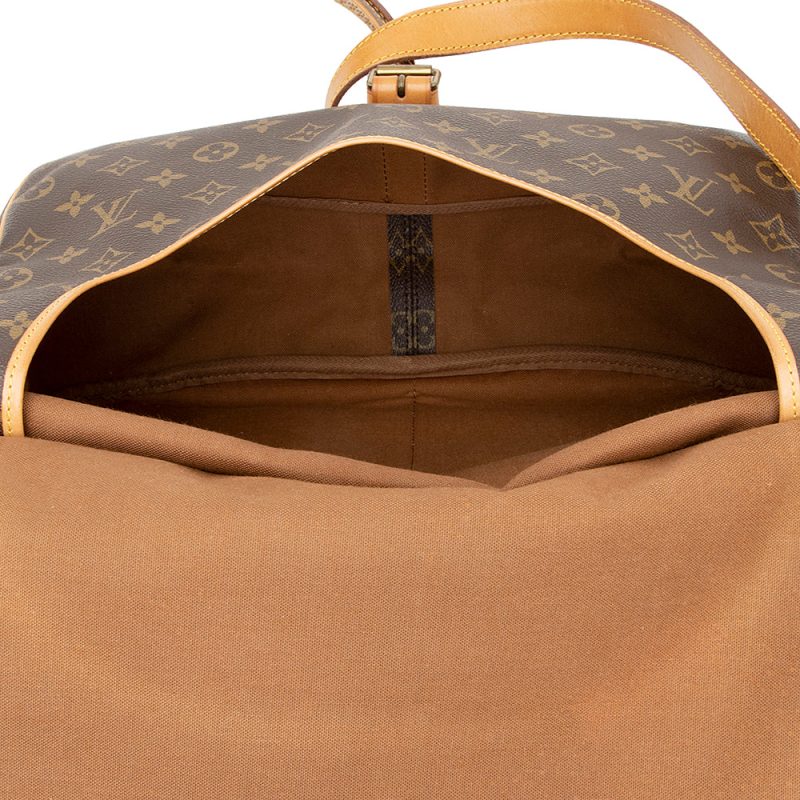 Louis Vuitton Vintage Monogram Canvas Saumur 35 Messenger Bag (SHF-21214) - Barde - Image 7