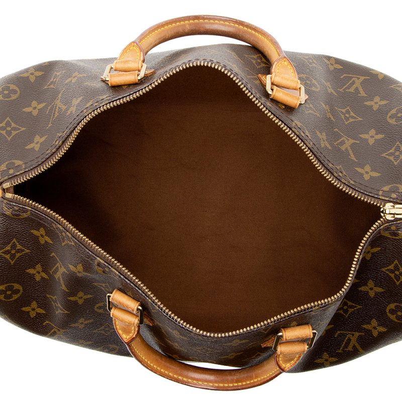 Louis Vuitton Vintage Monogram Canvas Speedy 35 Satchel (SHF-22048) - Barde - Image 7