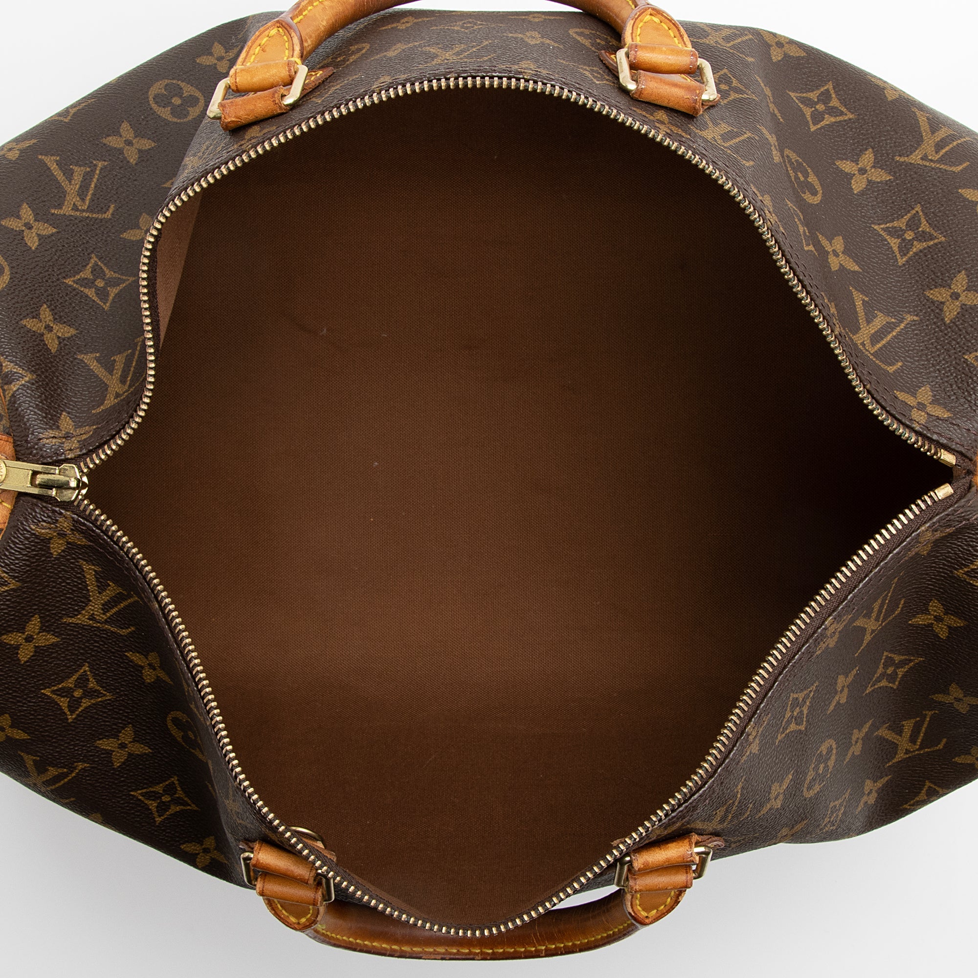 Louis Vuitton Vintage Monogram Canvas Speedy 40 Satchel (SHF-22735) - Barde - Image 7
