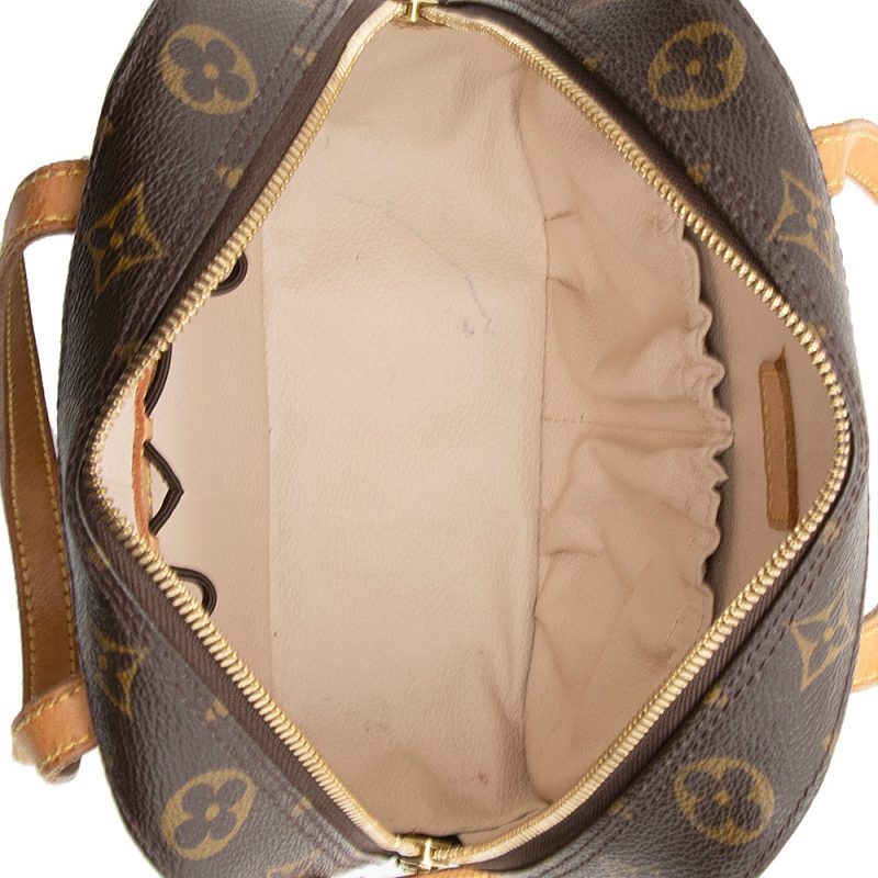 Louis Vuitton Vintage Monogram Canvas Spontini Satchel (SHF-21175) - Barde - Image 7