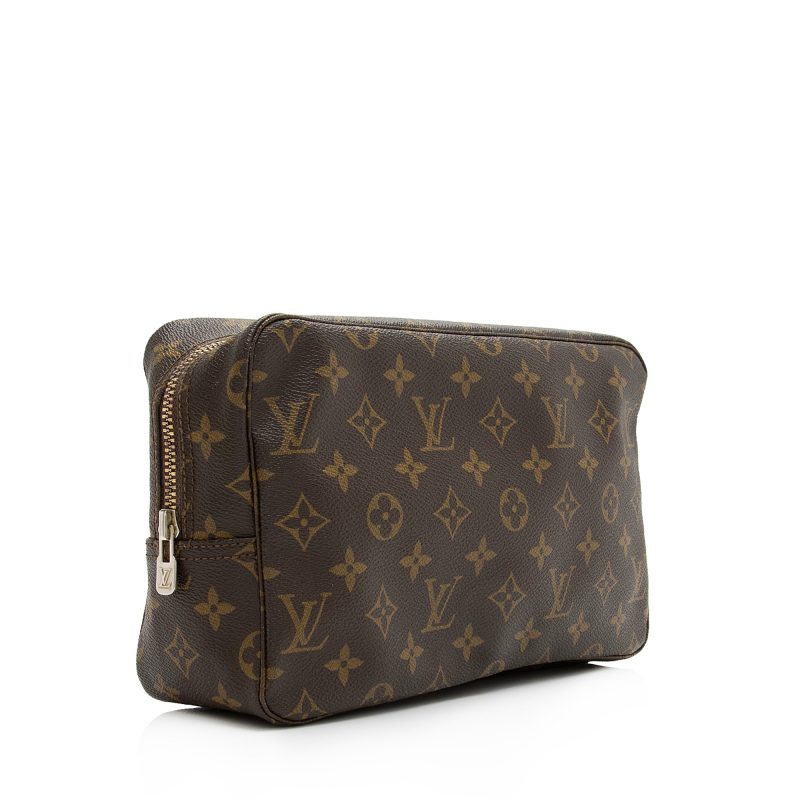 Louis Vuitton Vintage Monogram Canvas Trousse Toiletry Pouch 28 (SHF-23295) - Barde - Image 2