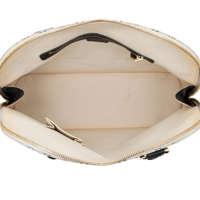 Louis Vuitton Vintage Monogram Mini Lin Alma Haut Satchel (SHF-22280) - Barde - Image 7