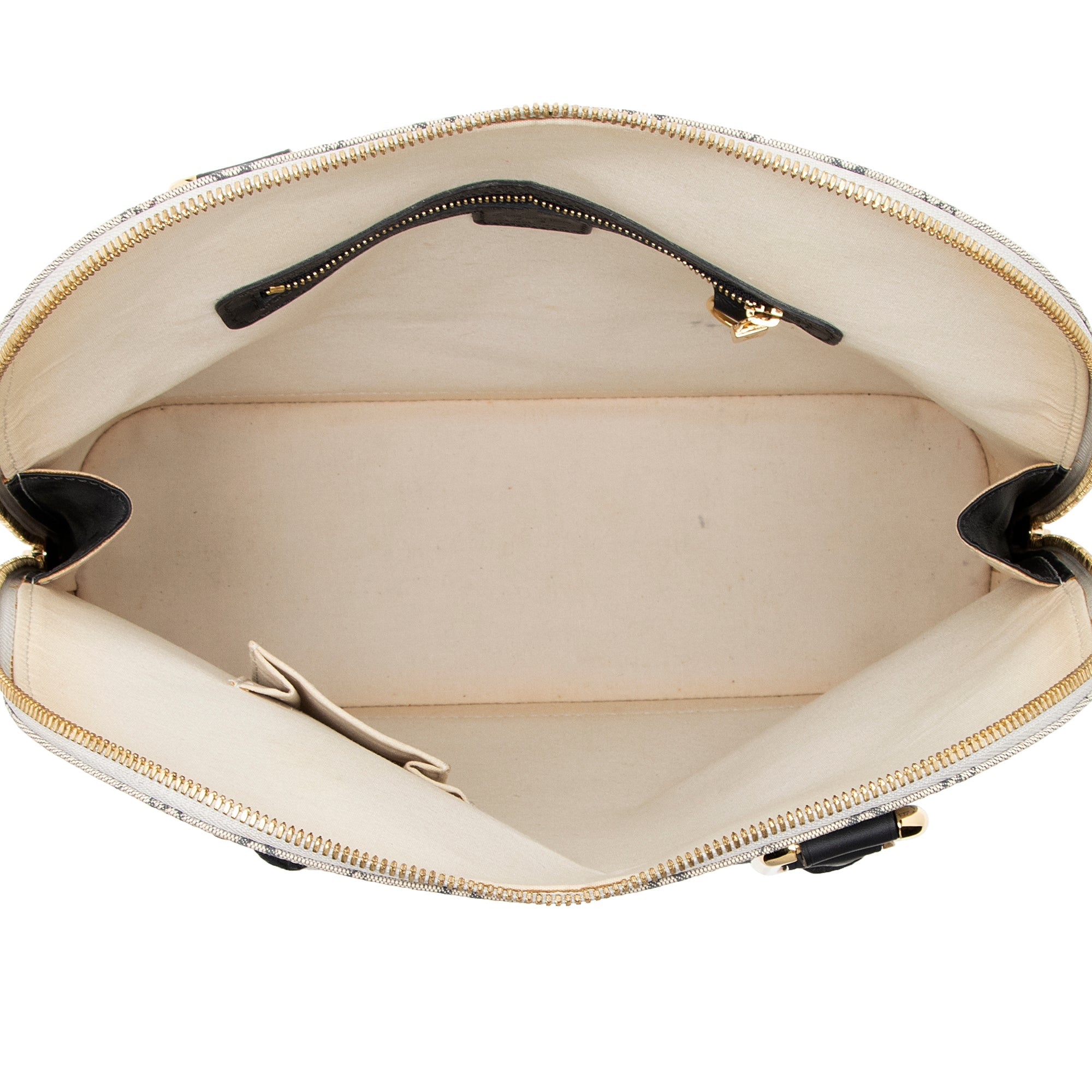 Louis Vuitton Vintage Monogram Mini Lin Alma Haut Satchel (SHF-22280) - Barde - Image 7