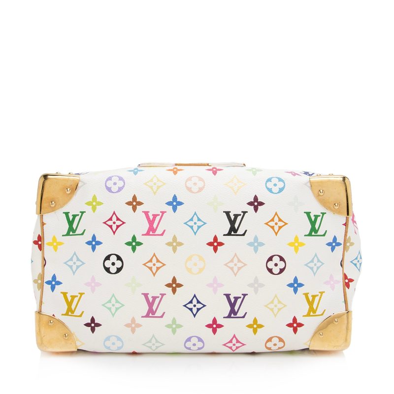 Louis Vuitton Vintage Monogram Multicolore Speedy 30 Satchel (SHF-23113) - Barde - Image 4