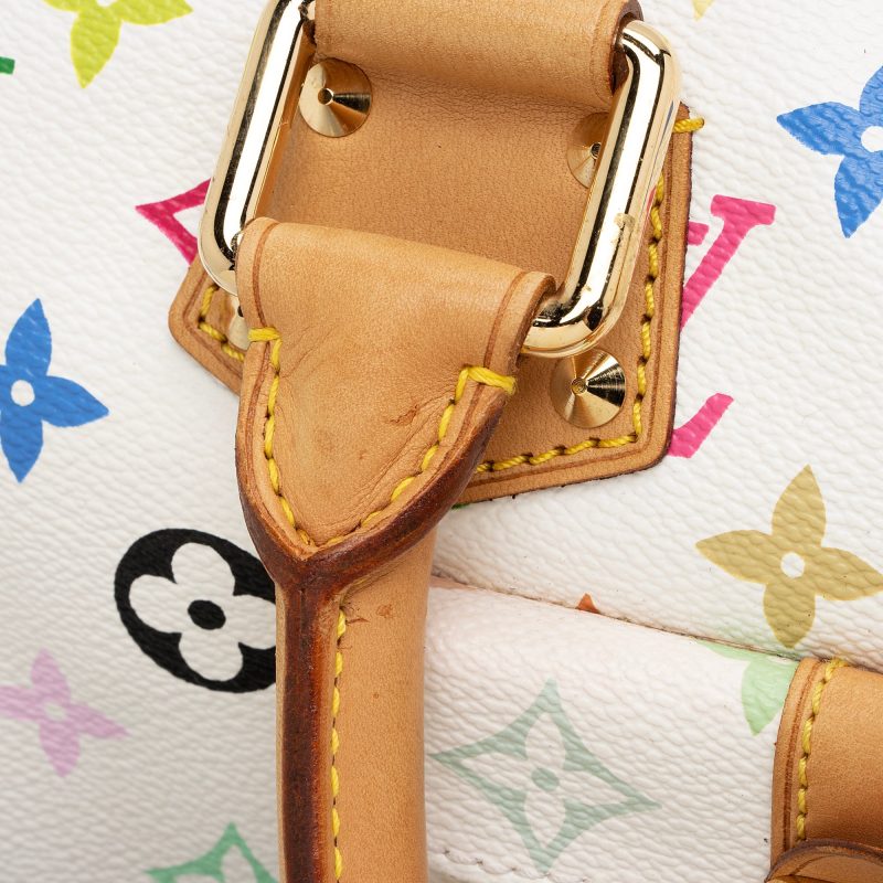 Louis Vuitton Vintage Monogram Multicolore Speedy 30 Satchel (SHF-23113) - Barde - Image 10