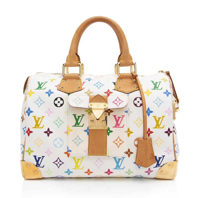 Louis Vuitton Vintage Monogram Multicolore Speedy 30 Satchel (SHF-23113) - Barde