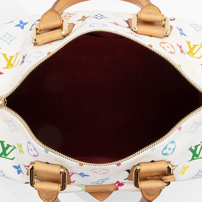 Louis Vuitton Vintage Monogram Multicolore Speedy 30 Satchel (SHF-23113) - Barde - Image 7