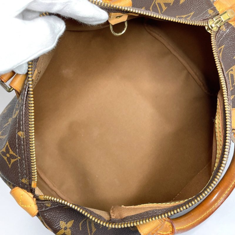 Louis Vuitton Speedy 30 Monogram Canvas Handbag - Barde - Image 8