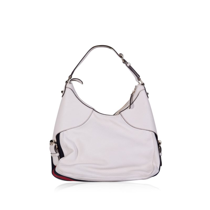 Gucci Leather Horsebit Hobo - Barde - Image 4