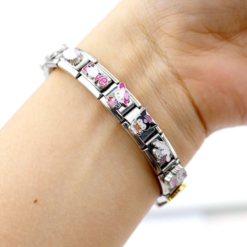 Module Cartoon Cat Bow Series Stretch Bracelets - Image 2