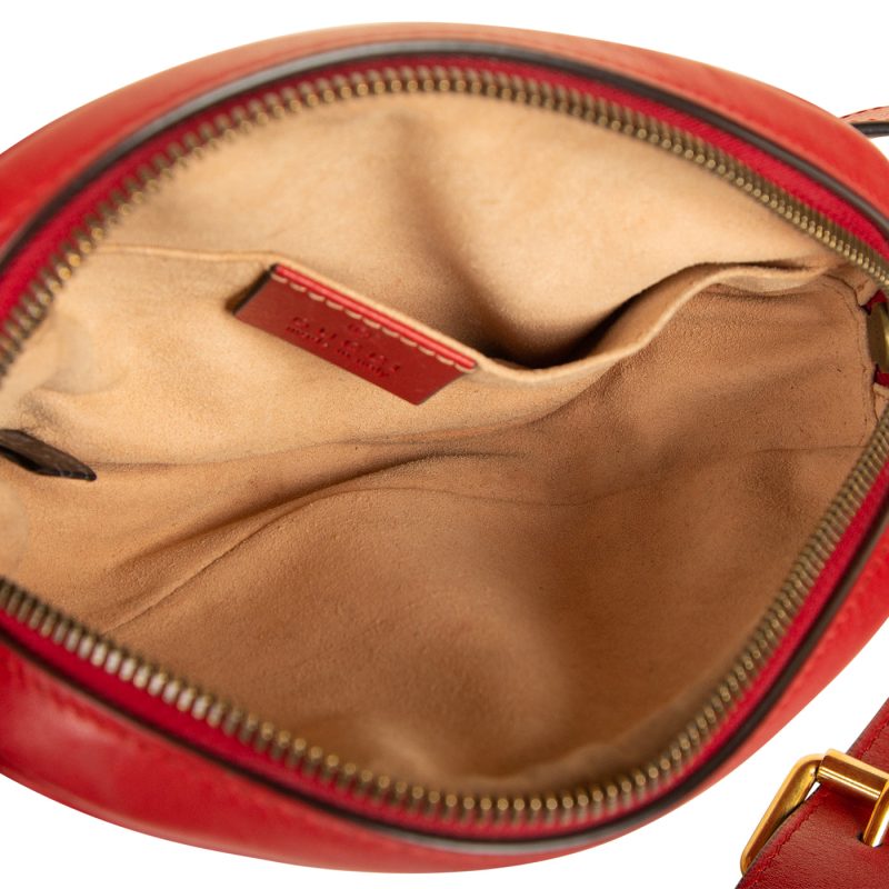 Gucci Marmont Belt Bag - Red - Barde - Image 8