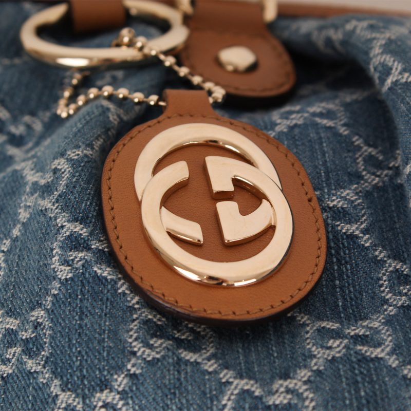 Gucci Denim Shoulder Bag - Barde - Image 5