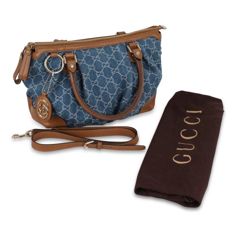 Gucci Denim Shoulder Bag - Barde - Image 10