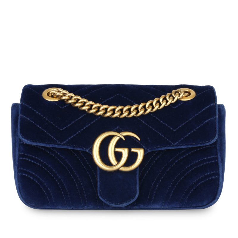 Gucci Mini Marmont - Velvet - Barde - Image 6
