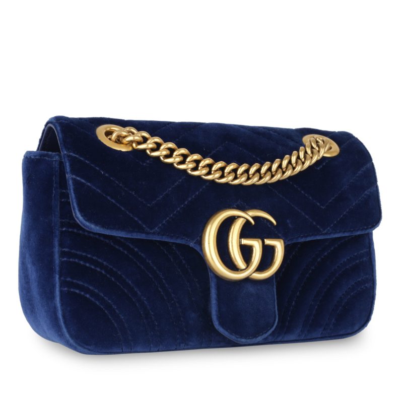 Gucci Mini Marmont - Velvet - Barde - Image 2