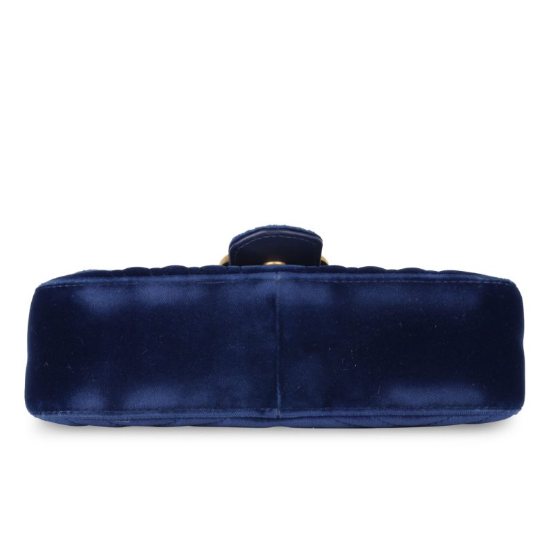 Gucci Mini Marmont - Velvet - Barde - Image 4