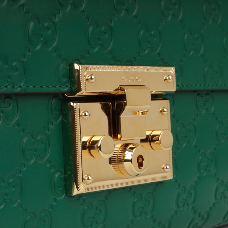 Gucci Guccissima Large Padlock Bag - Barde - Image 5