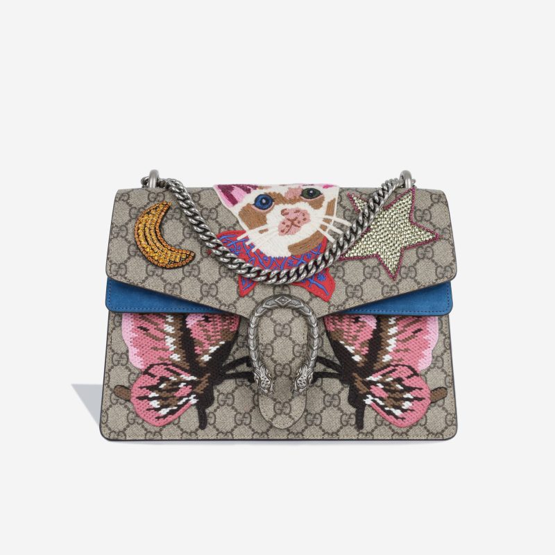 Gucci Dionysus Medium Embroidered GG Canvas - Barde