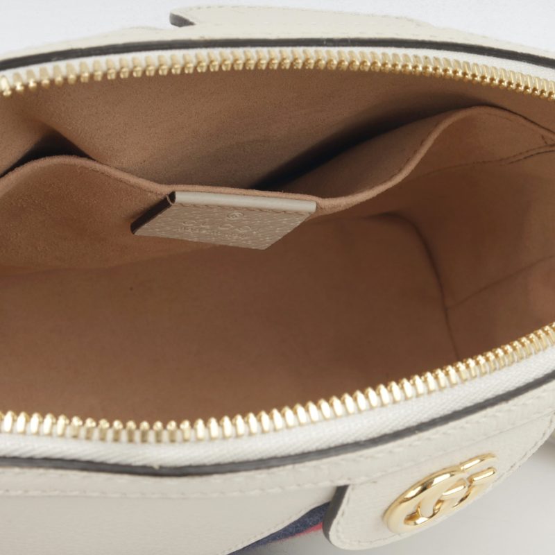 Gucci Ophidia - White Dome Shoulder Bag - Barde - Image 5