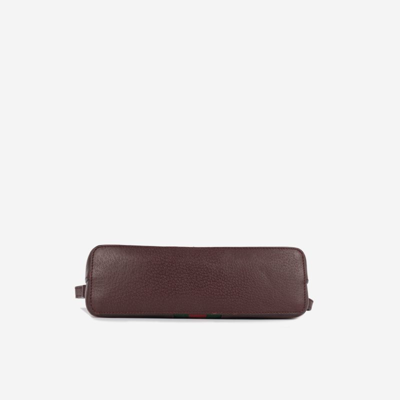 Gucci Ophidia - Burgundy Dome Shoulder Bag - Barde - Image 3