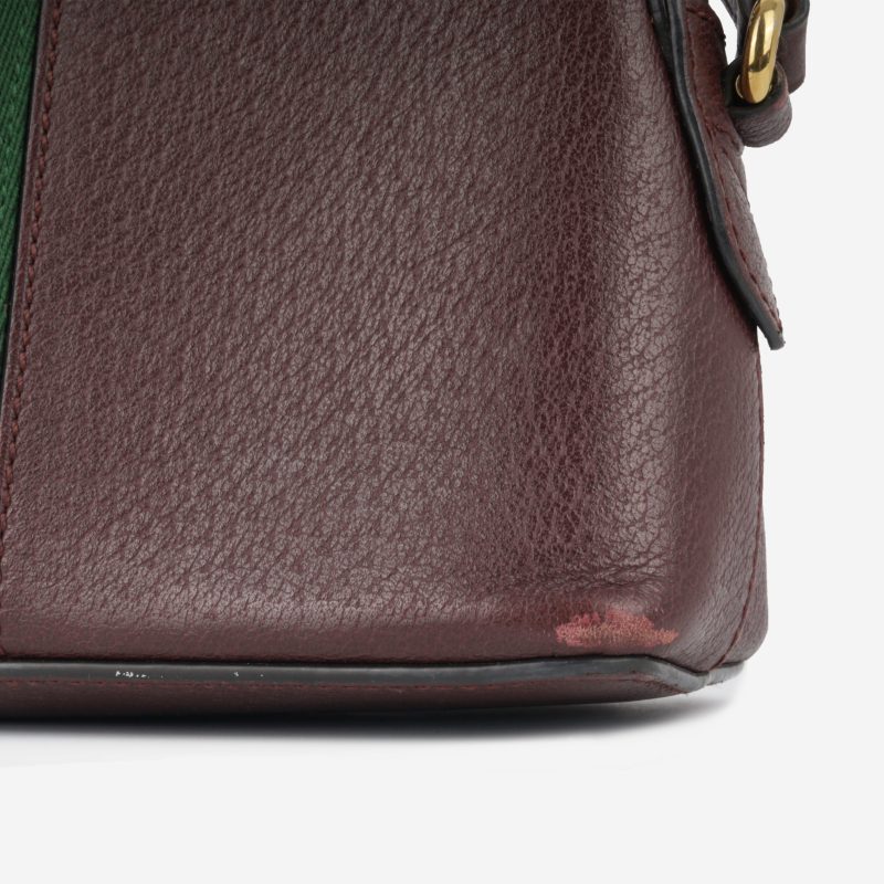 Gucci Ophidia - Burgundy Dome Shoulder Bag - Barde - Image 4
