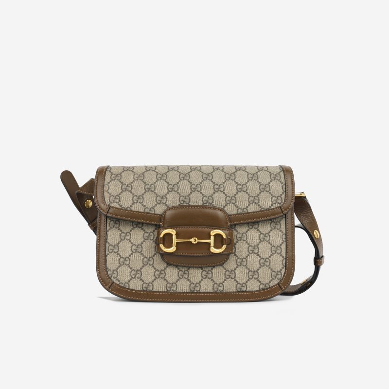 Gucci Large Horsebit Crossbody 1955 - Monogram - Barde