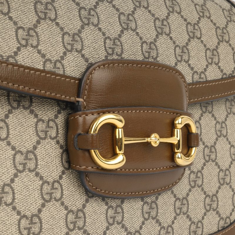 Gucci Large Horsebit Crossbody 1955 - Monogram - Barde - Image 7