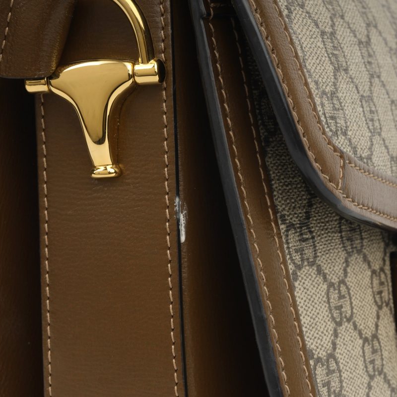 Gucci Large Horsebit Crossbody 1955 - Monogram - Barde - Image 5