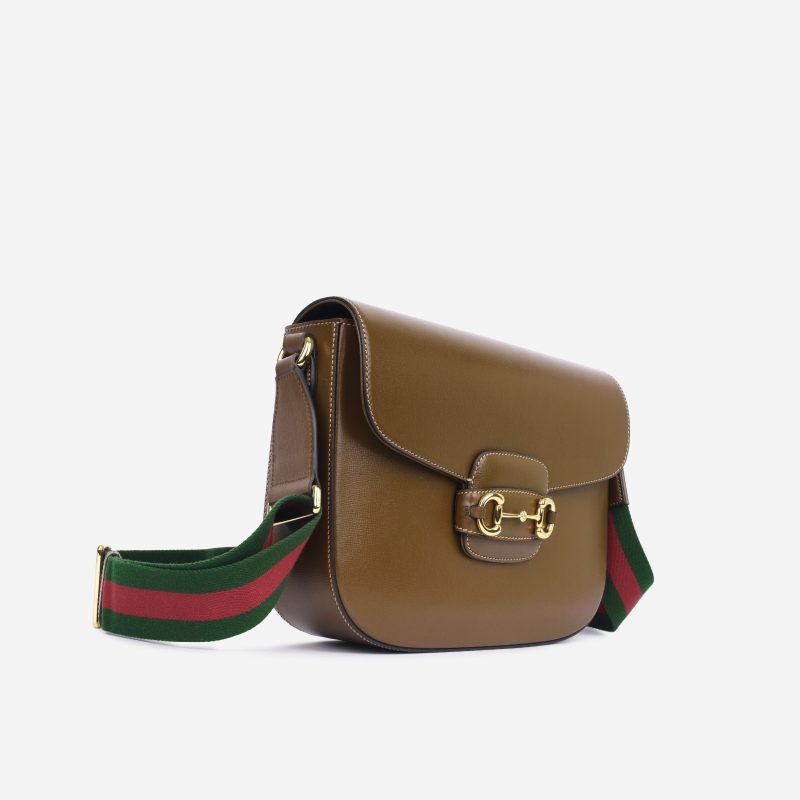 Gucci Large Horsebit Crossbody 1955 - Brown - Barde - Image 5