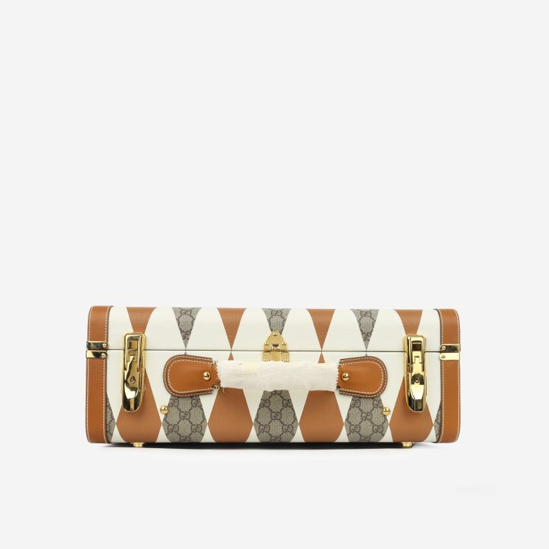 Gucci Medium Savoy Trunk - Rhombus GG Canvas - Barde - Image 2