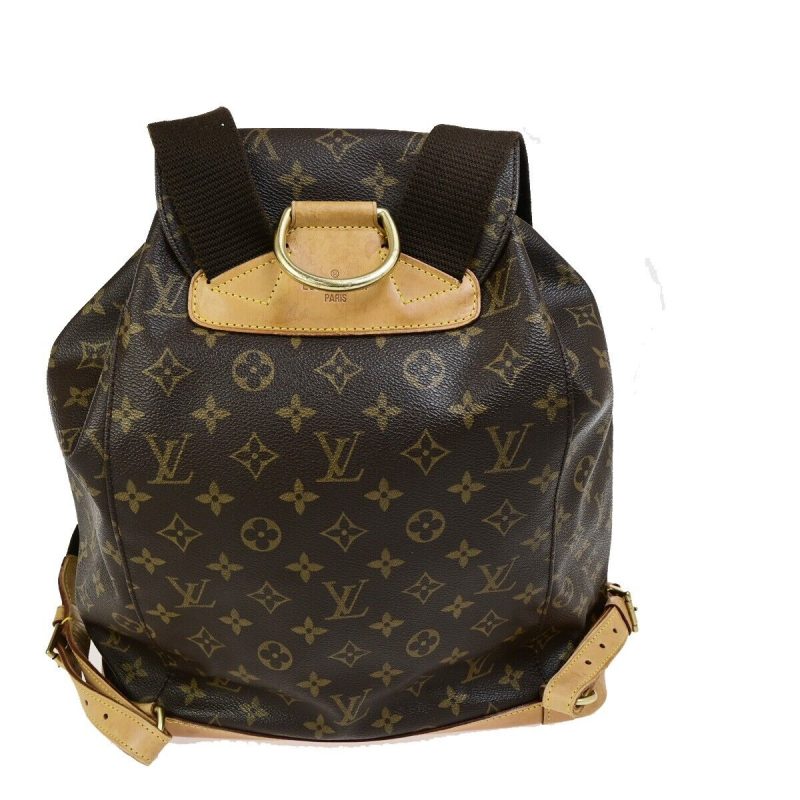 Louis Vuitton Montsouris Gm   Plated Backpack Bag - Barde - Image 2