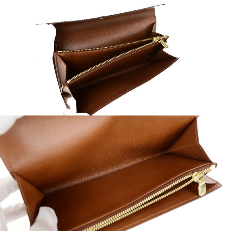 Louis Vuitton Porte Monnaie Cit  Canvas Wallet - Barde - Image 5