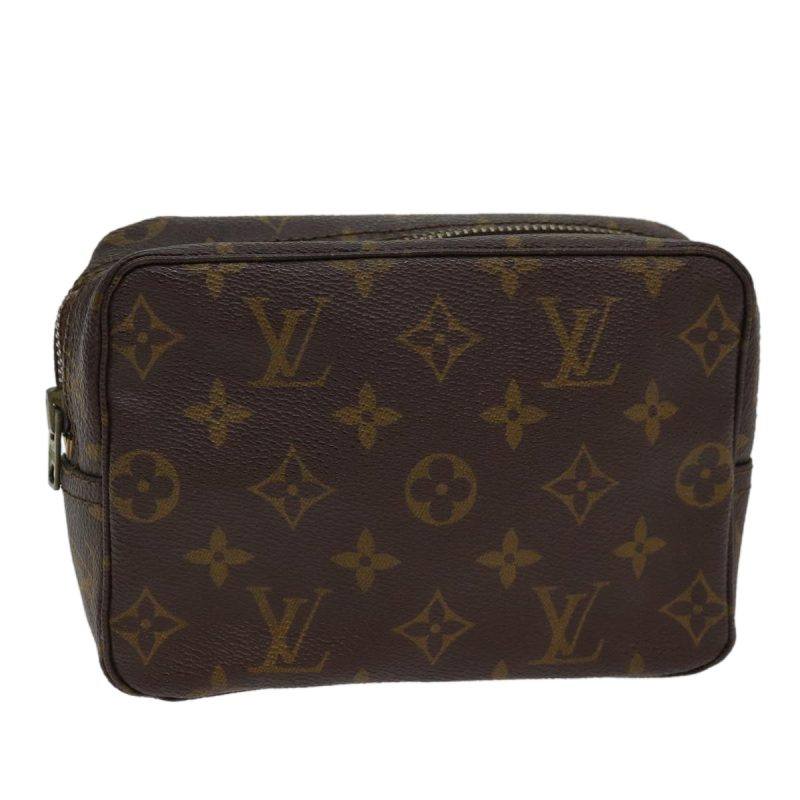 Louis Vuitton Poche Toilette 19  Canvas Clutch Bag - Barde