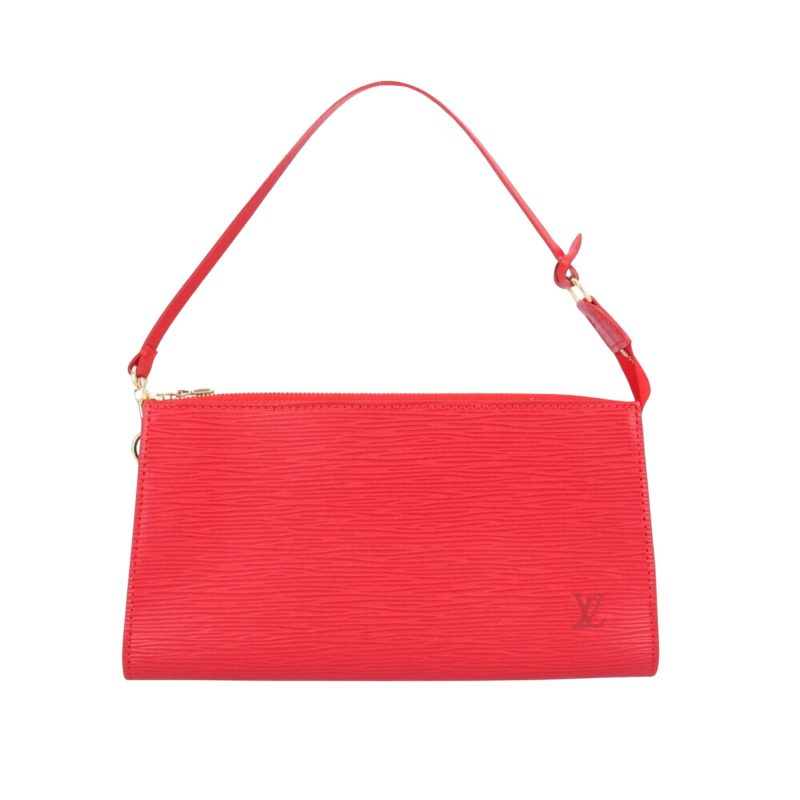 Louis Vuitton Pochette Accessoire  Leather Clutch Bag - Barde