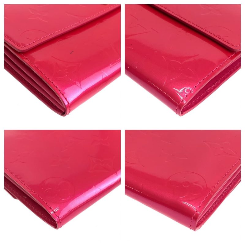 Louis Vuitton Vernis Long Wallet Fuchsia Pink - Barde - Image 3