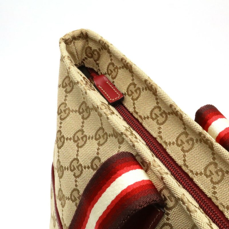 Gucci Gg Canvas    Color Canvas Leather Shoulder Bag Tote Bag (Pre-Owned) - Barde - Image 6