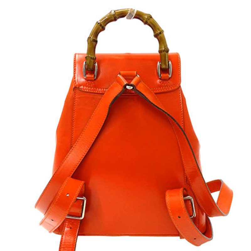 Gucci  Leather Backpack (Pre-Owned) - Barde - Image 3
