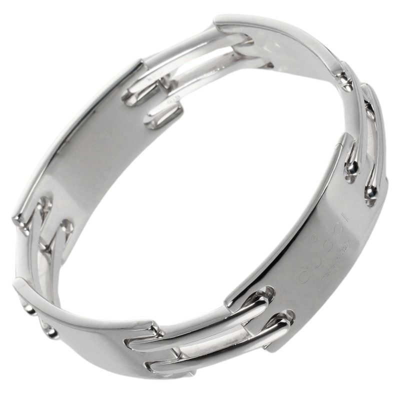 Gucci Logo Plate   Bracelet Jewelry (Pre-Owned) - Barde