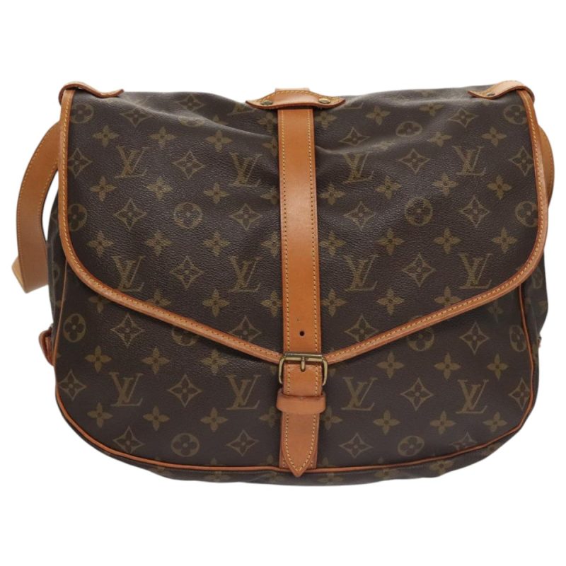 Louis Vuitton Saumur  Canvas Shoulder Bag - Barde