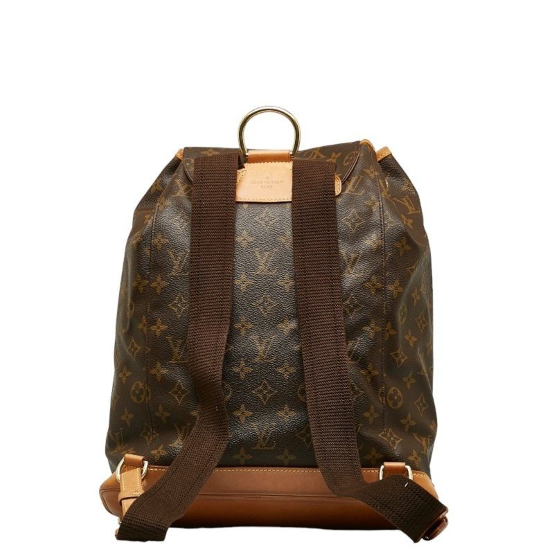 Louis Vuitton Montsouris  Canvas Backpack Bag - Barde - Image 2