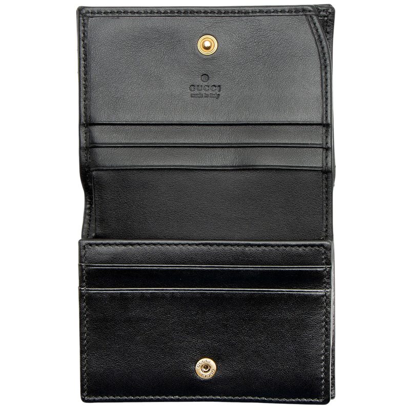 Gucci Matelasse Leather GG Marmont Card Wallet - Barde - Image 5
