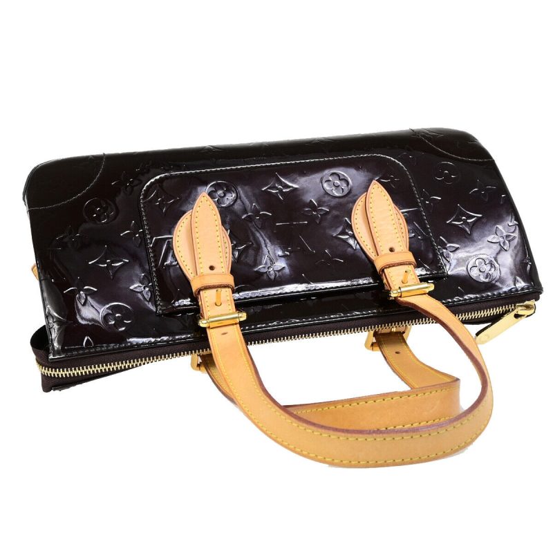Louis Vuitton Rosewood  Patent Leather Shoulder Bag - Barde - Image 4