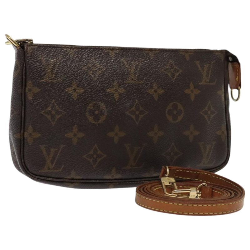 Louis Vuitton Pochette Accessoire  Canvas Clutch Bag - Barde