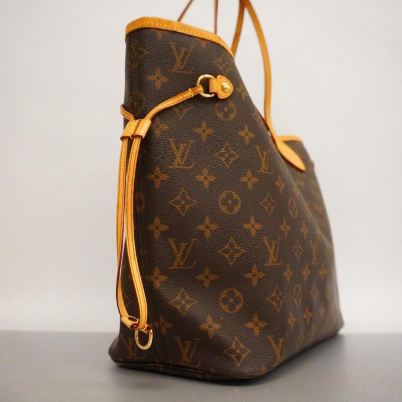 Louis Vuitton Neverfull Mm  Canvas Tote Bag - Barde - Image 3