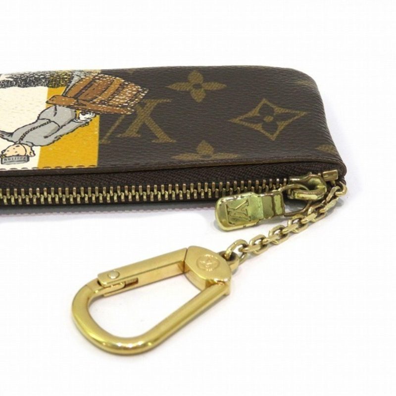 Louis Vuitton Pochette Clés  Canvas Clutch Bag - Barde - Image 3